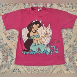 Disney Aladdin Jasmine Girls T-Shirt 90’s Size 4T Vintage